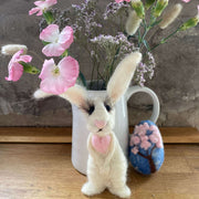 Learn Needle Felting and make a Easter Bunny and Needle Felted Easter Egg